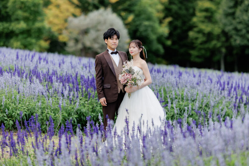 サルビアも咲いていました！