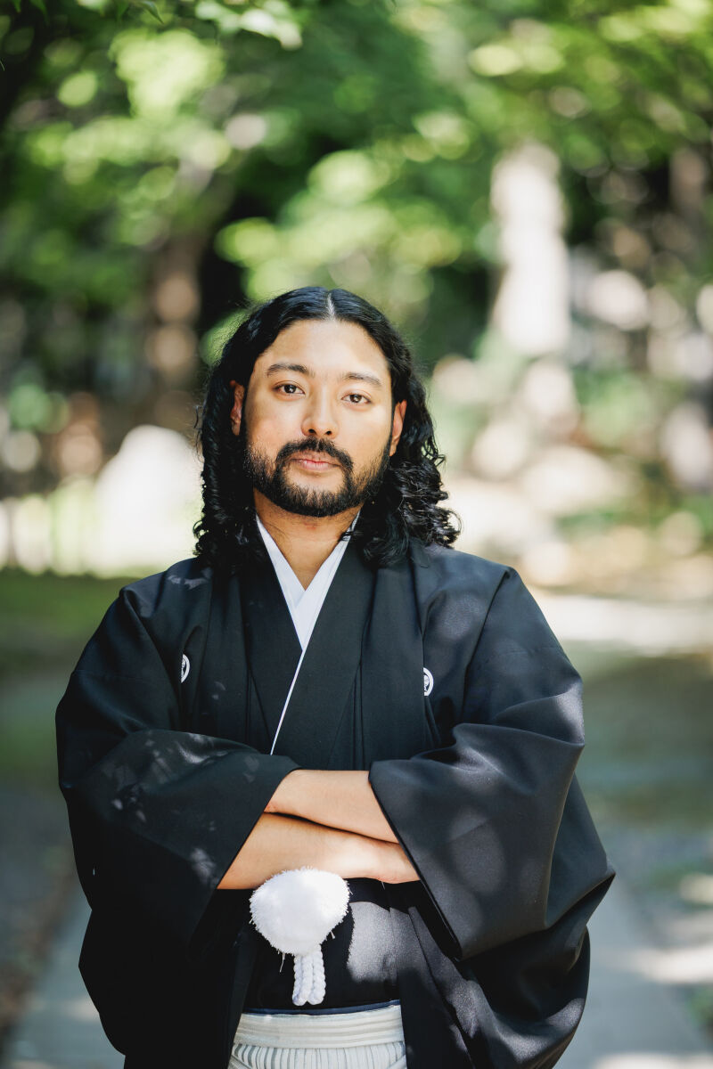 木漏れ日の中で