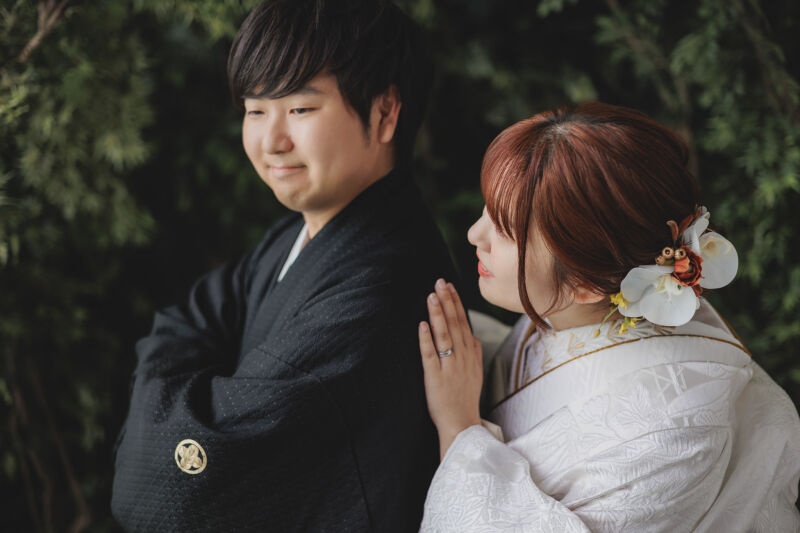 深い緑のセットもあります