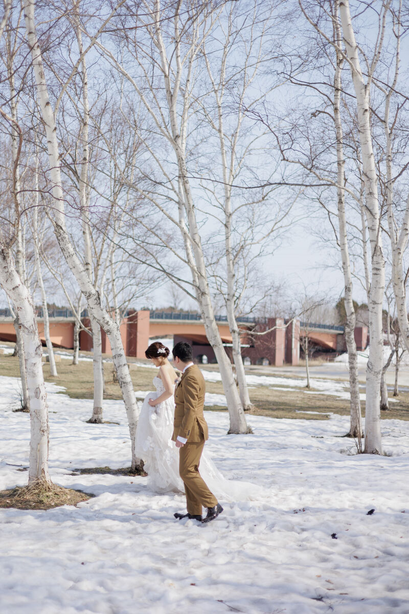 お散歩しながら