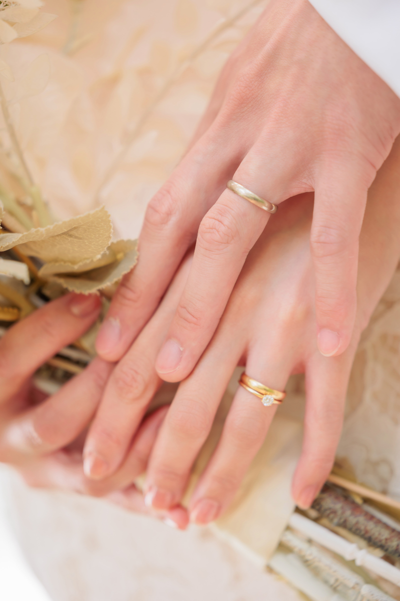 誓いの指輪、確かな輝き