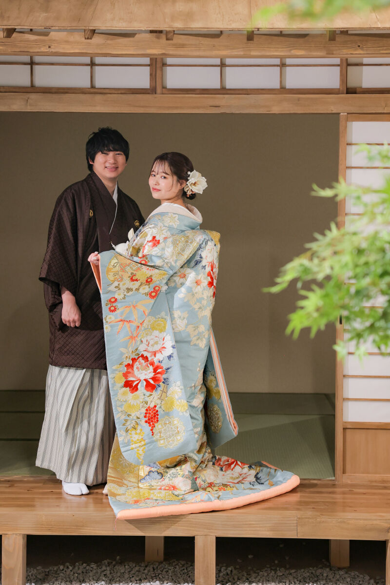 後ろ姿の1枚もしっかりと!