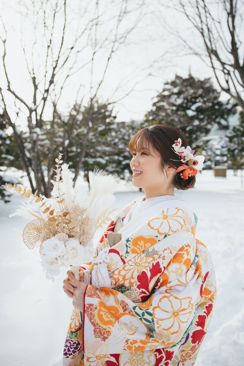 ドライフラワーブーケ