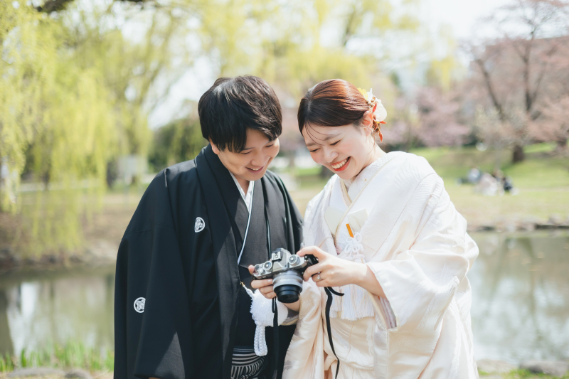 カメラが趣味のおふたり