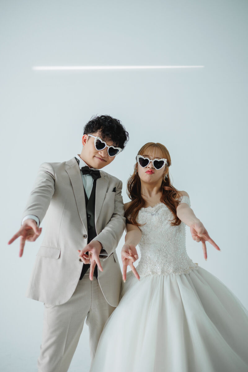 お二人らしく遊んでみました!