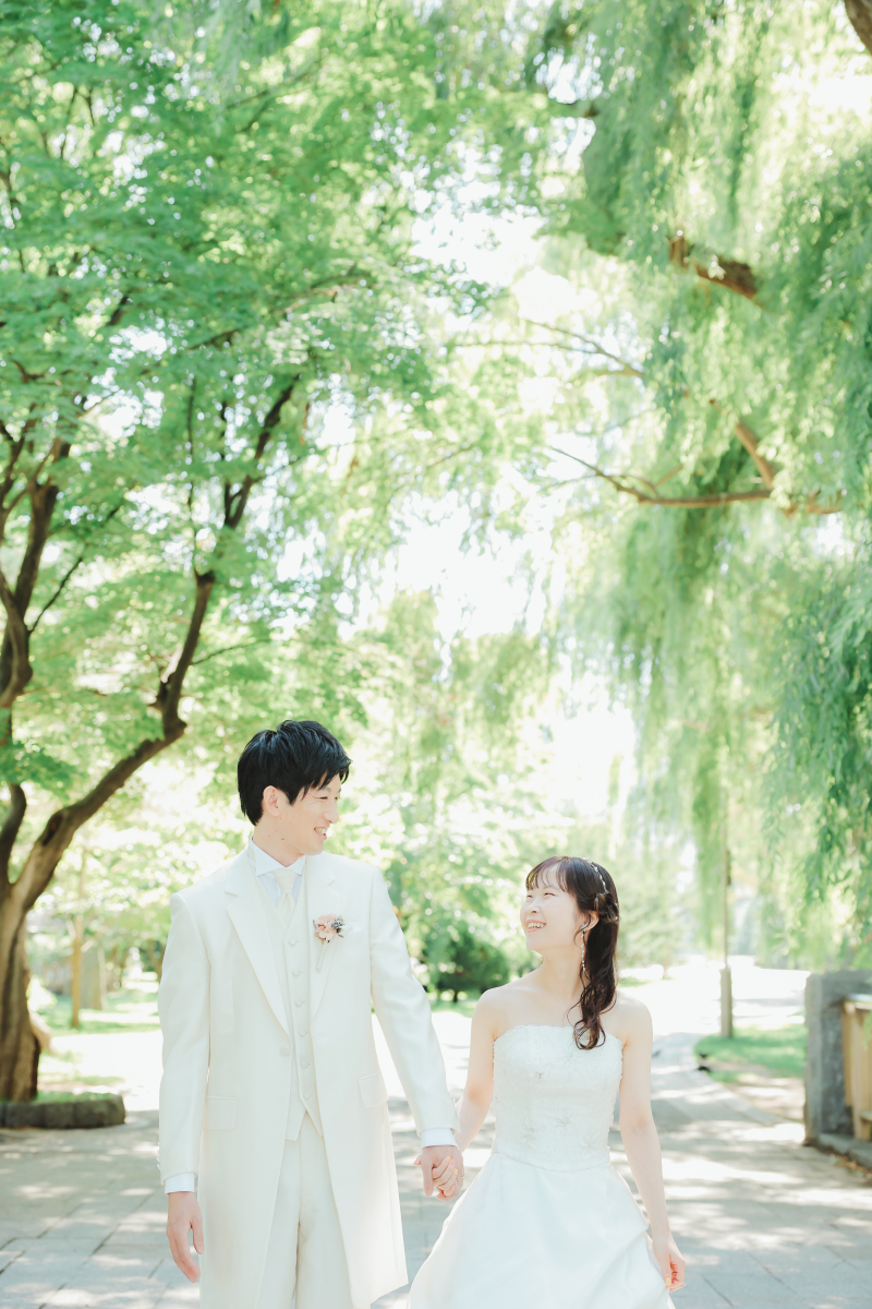 見つめ合う表情