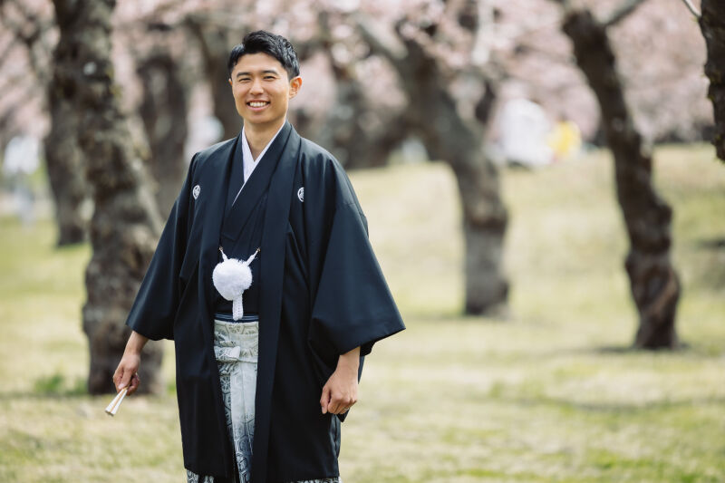 新郎さんソロカット中は・・