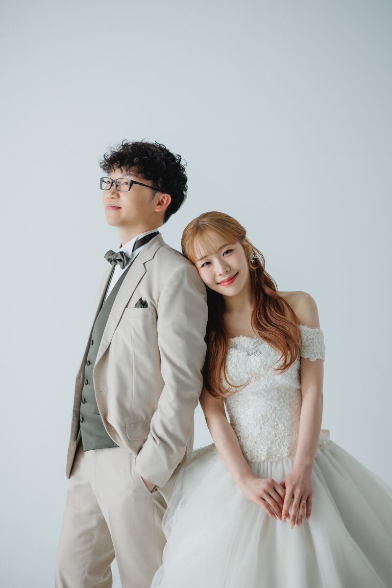 シンプル・白背景での撮影も叶います!