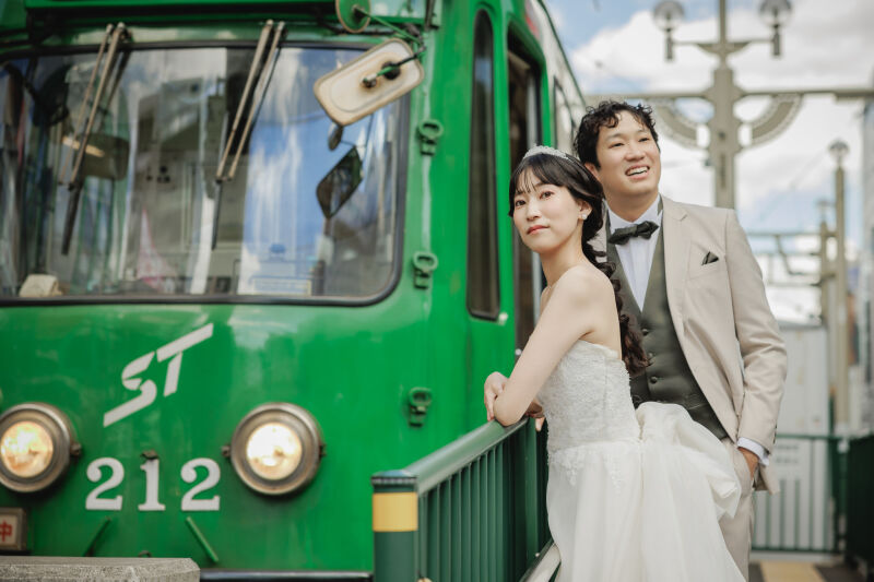 最後は停車場にて!