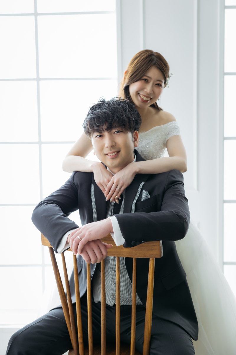 後ろから優しく