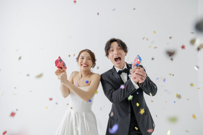 最後は華やかに!