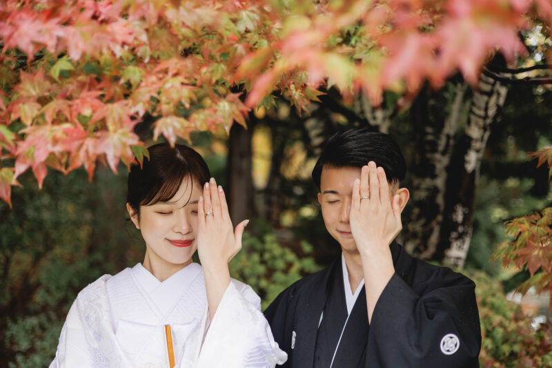 大切な指輪も一緒に