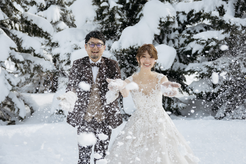 ラストは雪遊び!