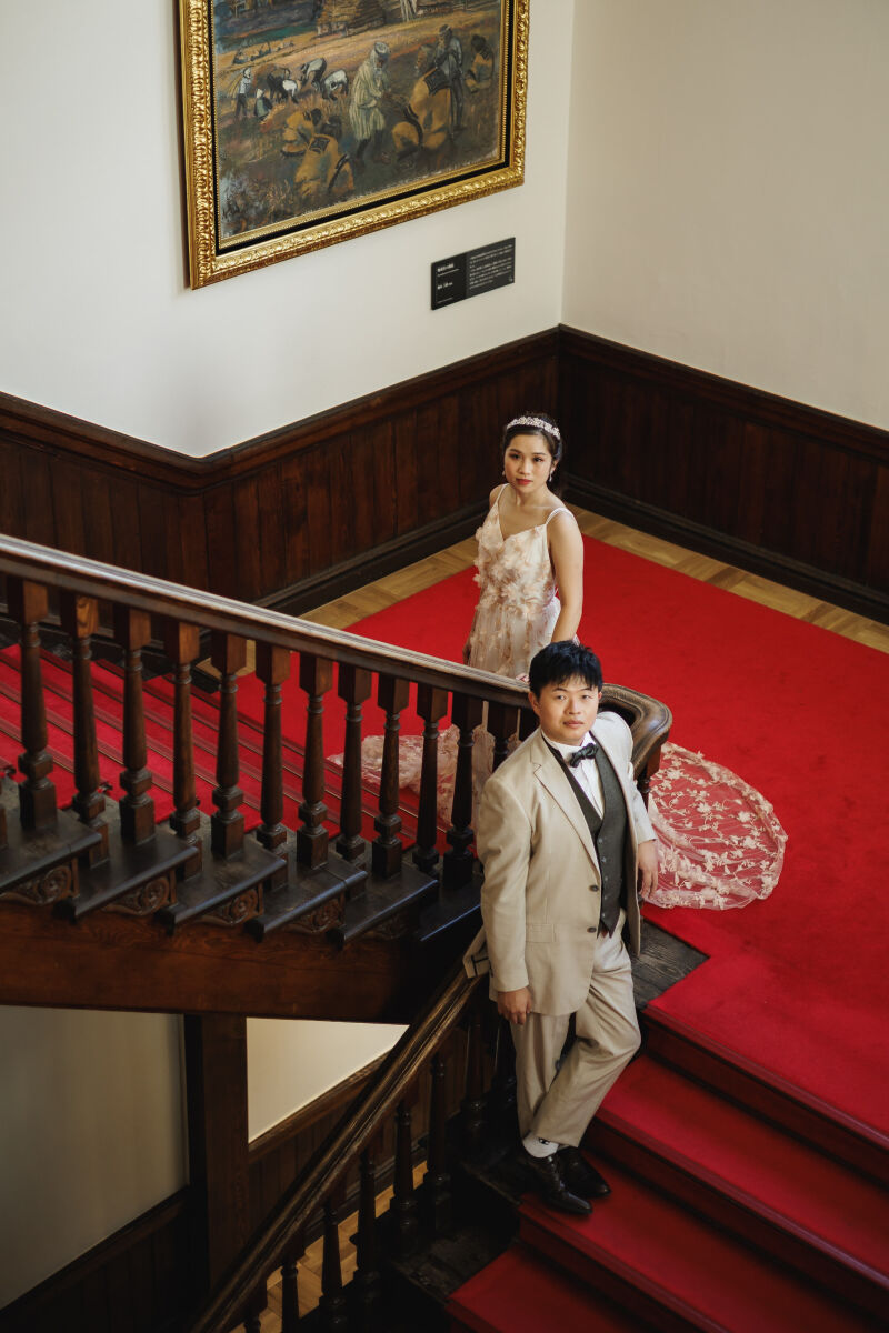 歴史ある、北海道庁での撮影