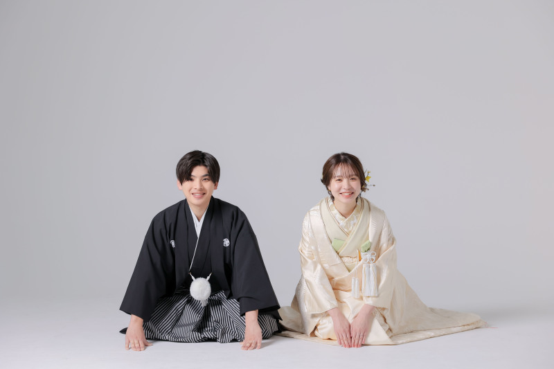 正座カットは室内ならでは◎