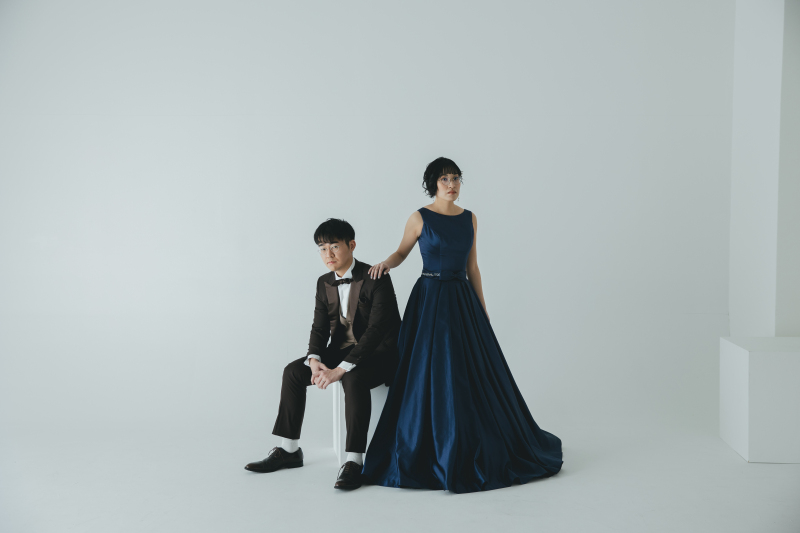 ポーズもしっかり