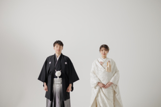 シンプルに、和装撮影