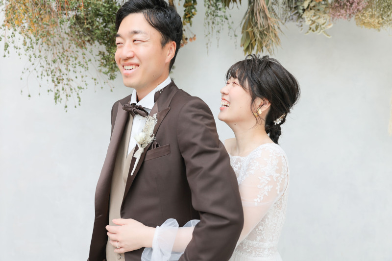 こんなお茶目な二人も素敵です！