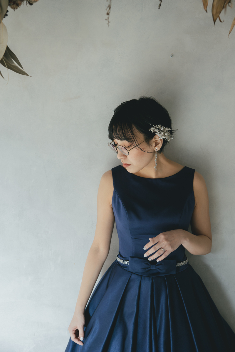 新婦様のアップ