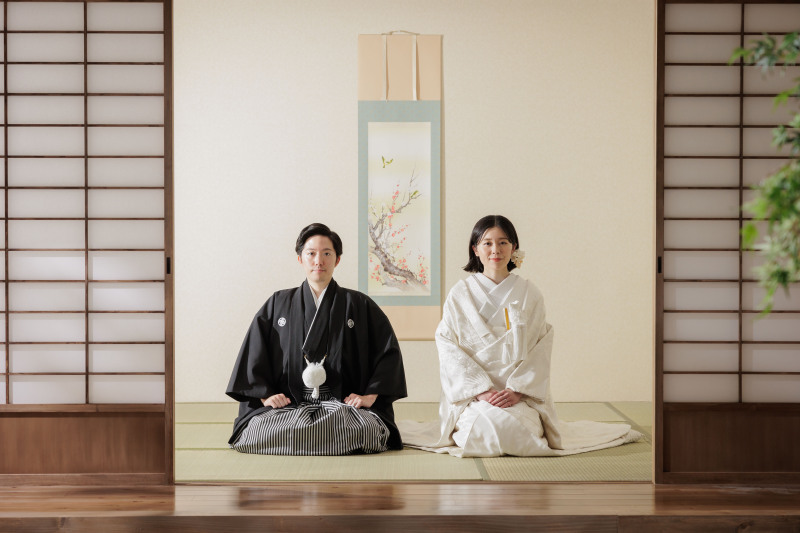 締めは正座カット！撮影有難うございました