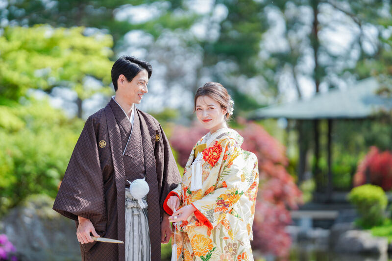 STUDIO SOLA 札幌店（スタジオSOLA）_庭園で撮影できる