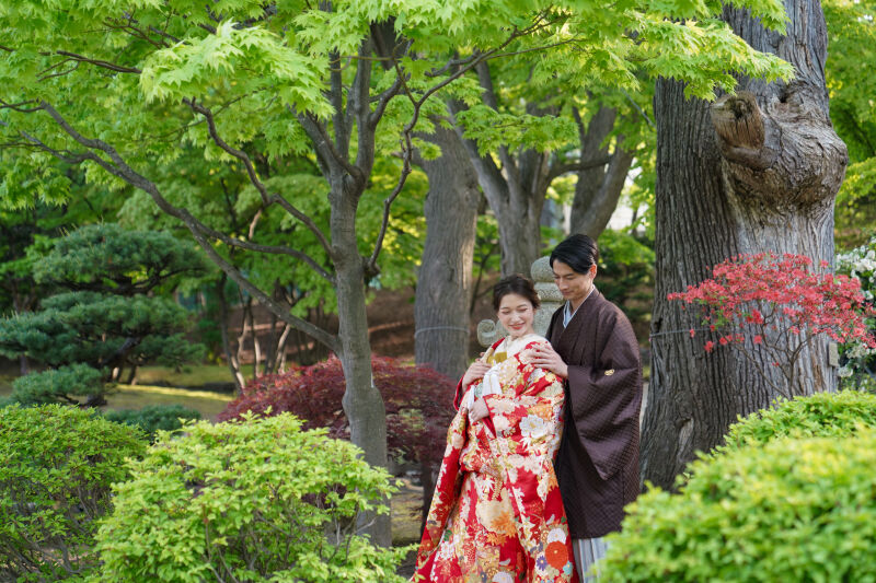 STUDIO SOLA 札幌店（スタジオSOLA）_庭園で撮影できる