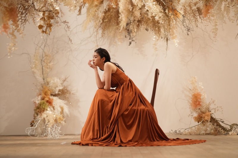 “私のために、憧れの色を着る”