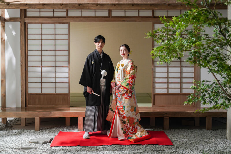 店内に本格庭園登場!!