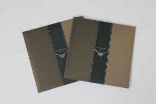 ご両家様用台紙（六切）2面2冊