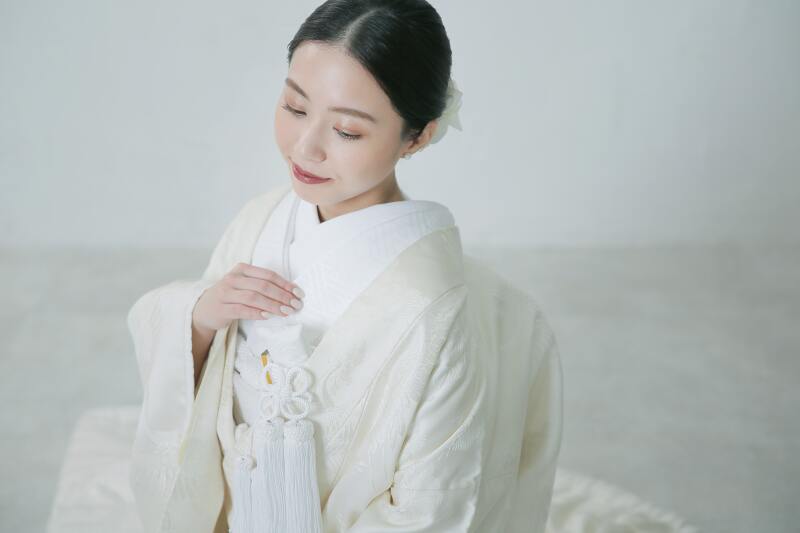 純な無垢の気持ちでを意味する”白無垢”