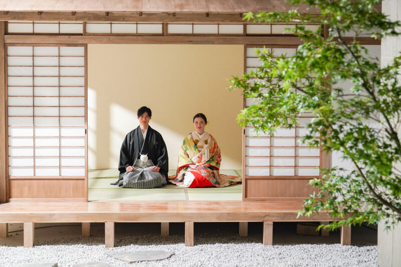 STUDIO SOLA 札幌店（スタジオSOLA）_庭園で撮影できる