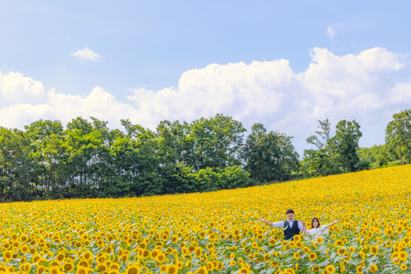 都市部から離れた大自然でのロケーション撮影