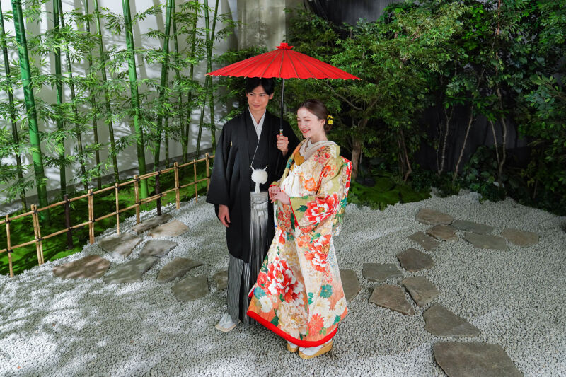 STUDIO SOLA 札幌店（スタジオSOLA）_庭園で撮影できる