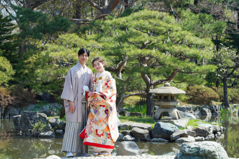 【中島公園和装ロケーション】撮影+20Pアルバム+全データプラン♪美肌・スタイルアップレタッチ付き