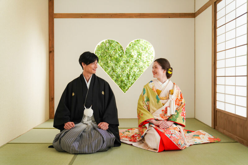 【和装屋内庭園スタジオ】撮影+25カットアルバム+全データプラン♪美肌・スタイルアップレタッチ付き