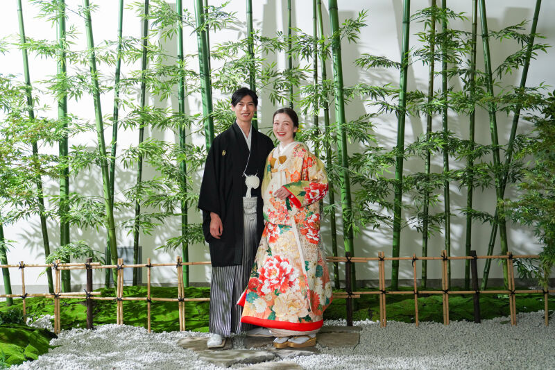 【和洋どちらも撮影出来る】屋内庭園+洋装ハウススタジオ20pアルバム&美肌レタッチ全データプラン