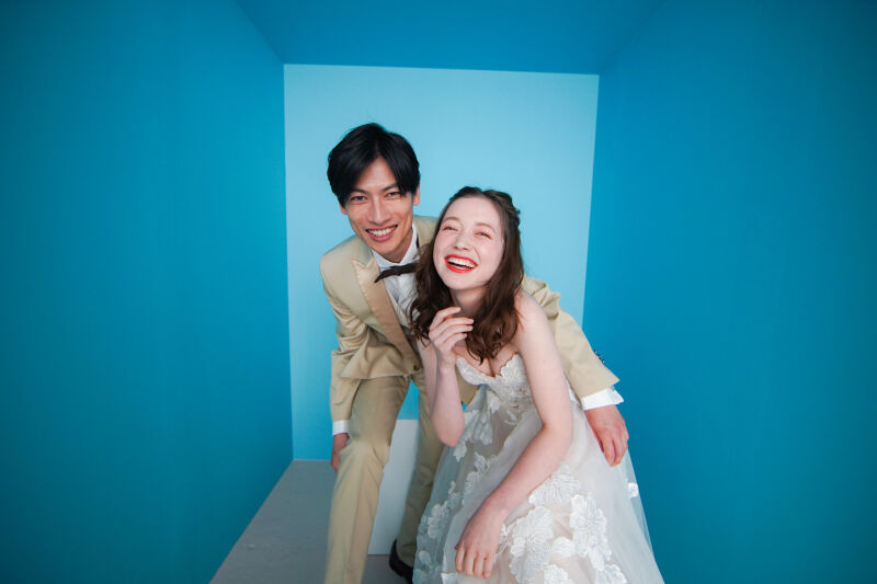 【和洋どちらも撮影出来る】屋内庭園+洋装ハウススタジオ20pアルバム&美肌レタッチ全データプラン