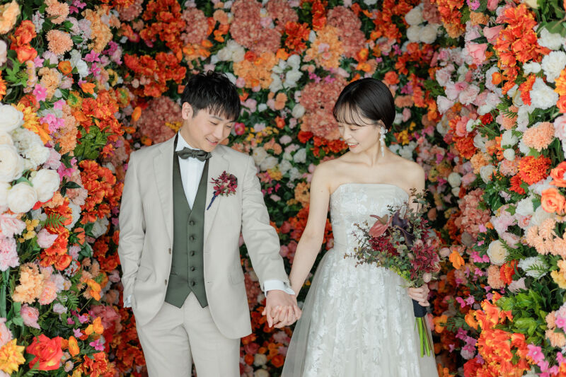 【新婦衣装2着_洋装ハウススタジオ】撮影&全データプラン