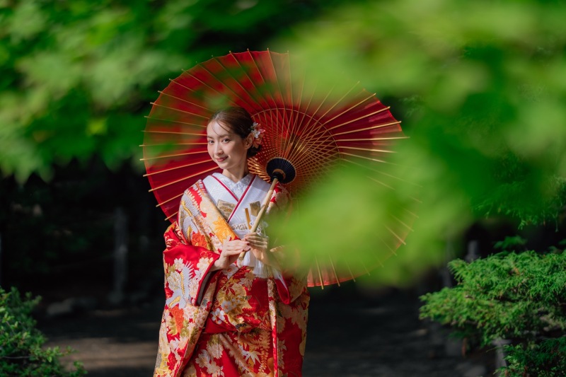 【中島公園和装ロケーション】撮影+20Pアルバム+全データプラン♪美肌・スタイルアップレタッチ付き
