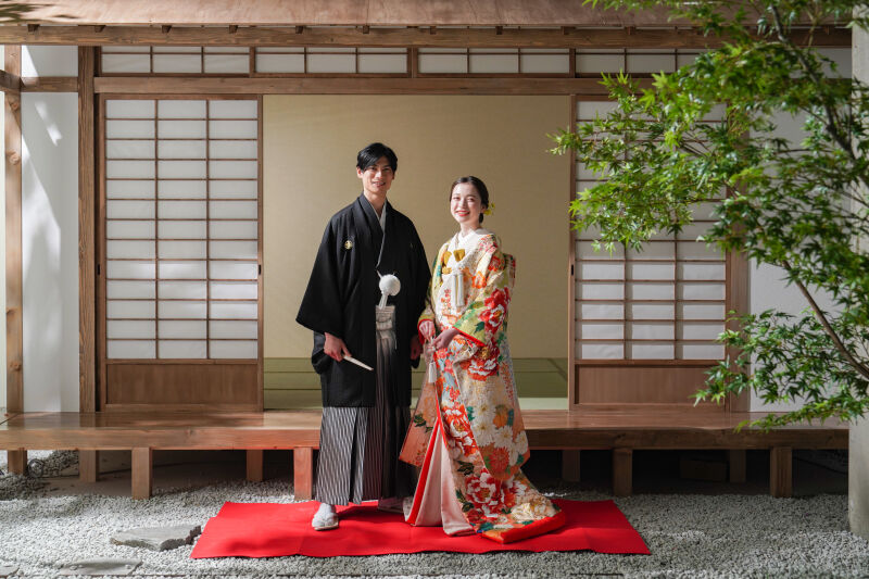 【和洋どちらも撮影出来る】屋内庭園+洋装ハウススタジオ35カットアルバム&加工付き全データプラン