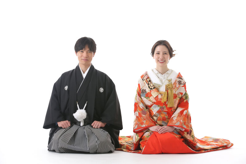 【和洋どちらも撮影出来る】和装+洋装スタジオプラス加工付き全データプラン