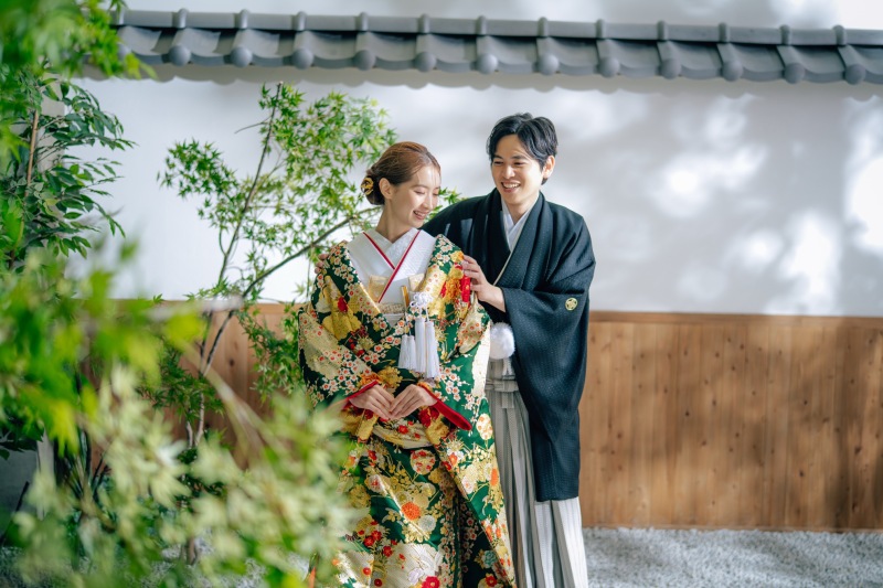 【和装屋内庭園スタジオ】撮影+25カットアルバム+全データプラン♪美肌・スタイルアップレタッチ付き
