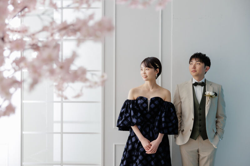 【新婦衣装2着_洋装ハウススタジオ】撮影&全データプラン