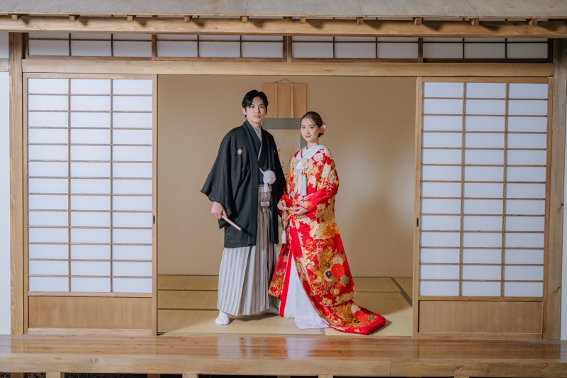 【和洋どちらも撮影出来る】屋内庭園+洋装ハウススタジオ35カットアルバム&加工付き全データプラン