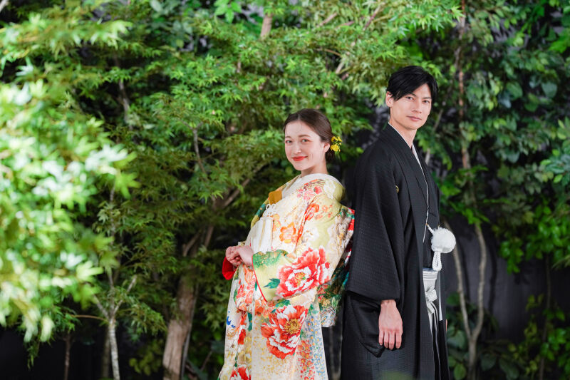 【和装屋内庭園スタジオ】撮影+25カットアルバム+全データプラン♪美肌・スタイルアップレタッチ付き