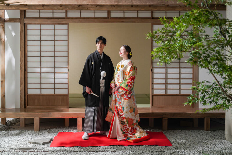 【和装屋内庭園スタジオ】撮影+25カットアルバム+全データプラン♪美肌・スタイルアップレタッチ付き
