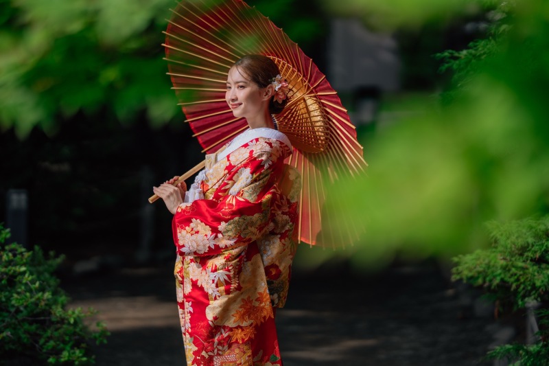 【中島公園和装ロケーション】撮影+アルバム(35cut)+全データプラン♪美肌・スタイルアップレタッチ付き
