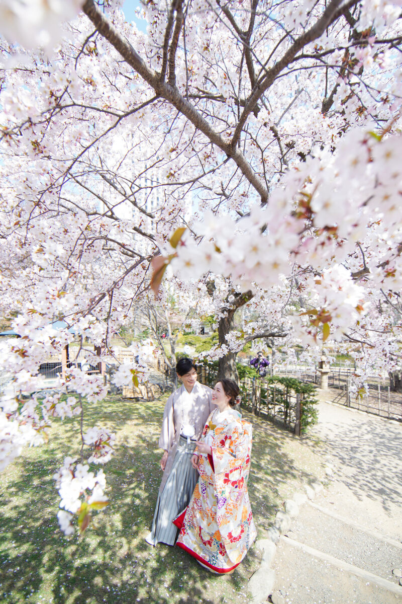 【中島公園和装ロケーション】撮影+アルバム(35cut)+全データプラン♪美肌・スタイルアップレタッチ付き