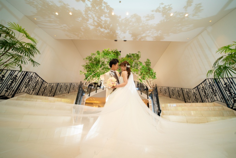 新緑の軽井沢でリゾートウェディング撮影