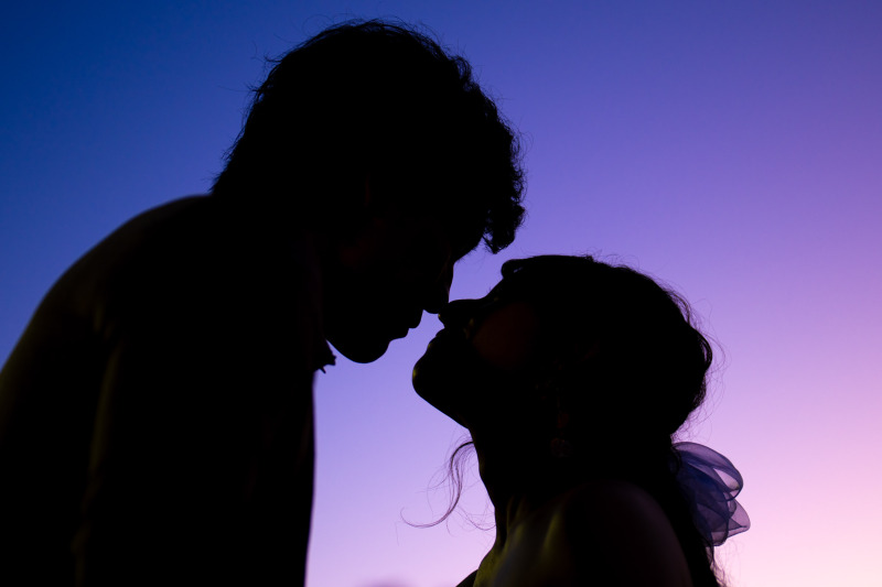 素敵なシルエットショット♪